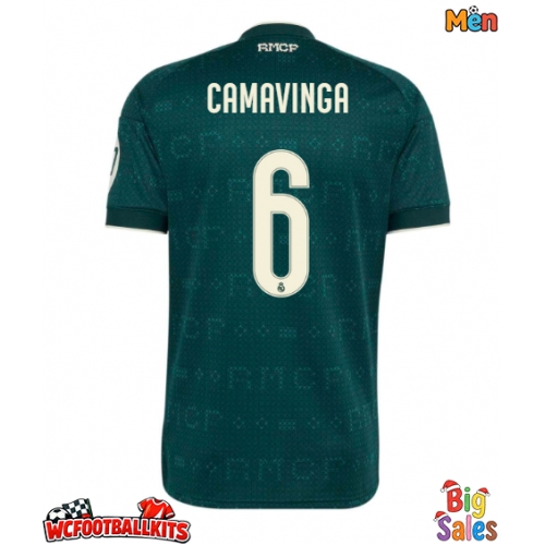 Real Madrid Eduardo Camavinga #6 Replica Away Stadium Shirt 2026-27 Short Sleeve